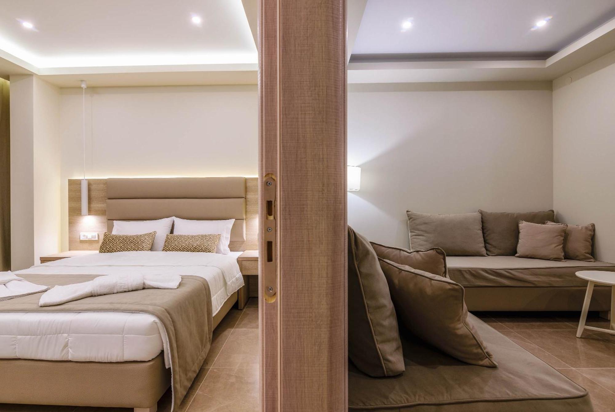 Remezzo Studios & Apartments Amoudi Bagian luar foto