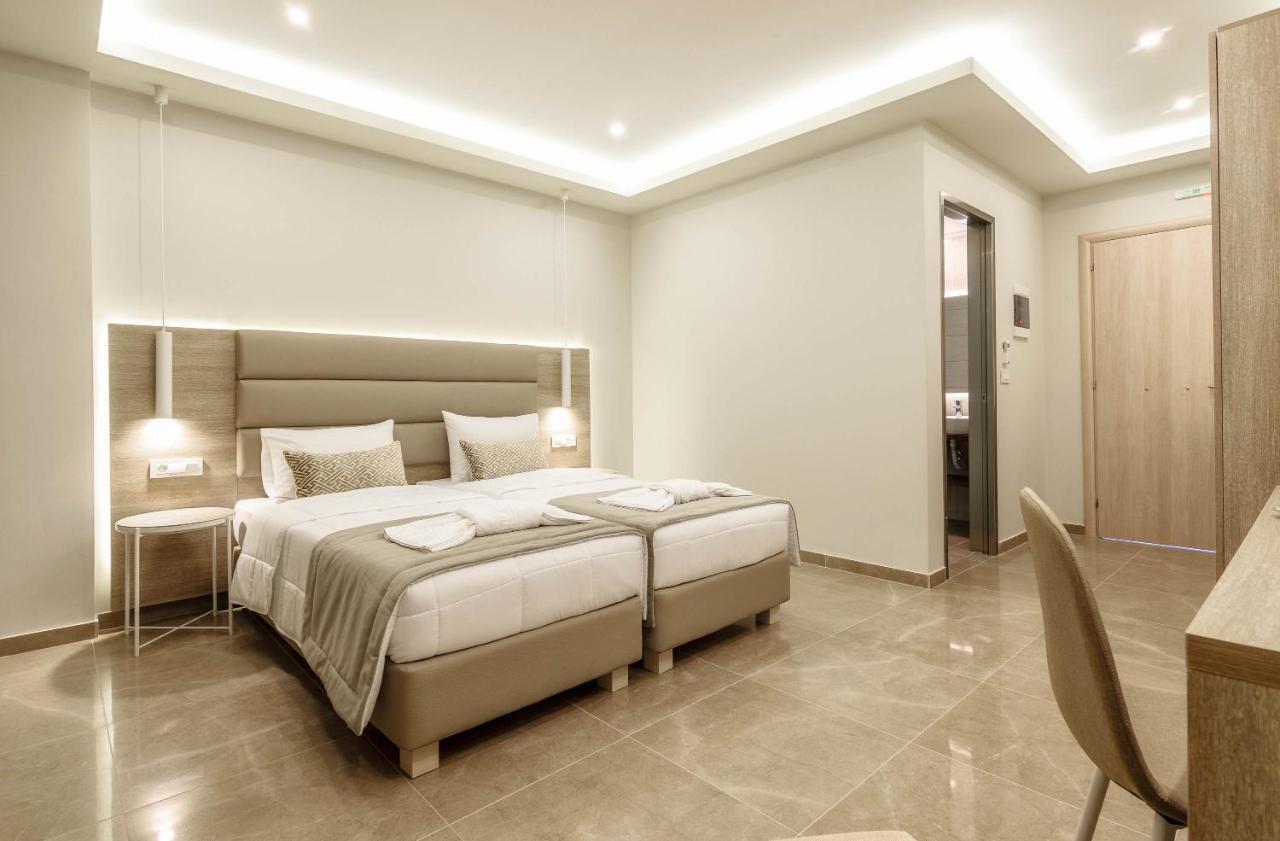 Remezzo Studios & Apartments Amoudi Bagian luar foto